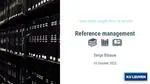 Reference management
